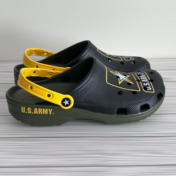 Crocs Men’s US Army Clog Size 11 NWT - Picture 3 of 13